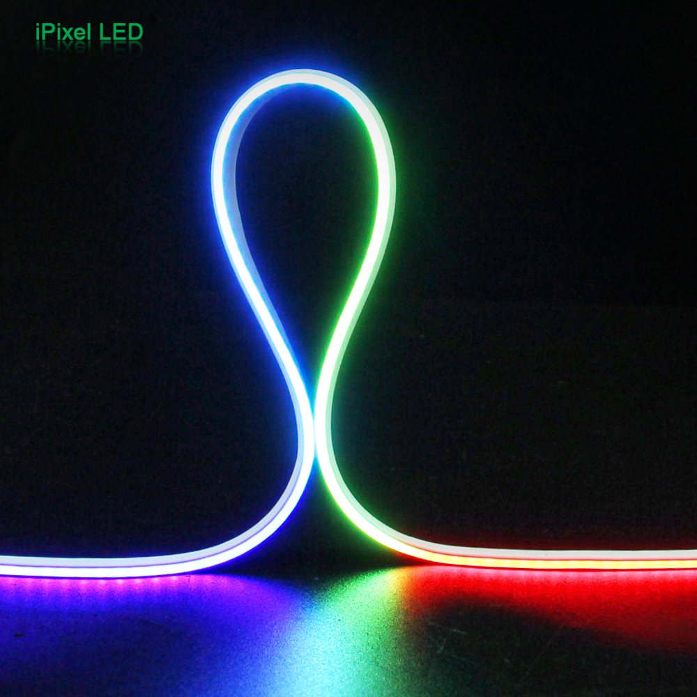 Side emitting digital RGB COB LED Strip 840LEDs/m DC24V