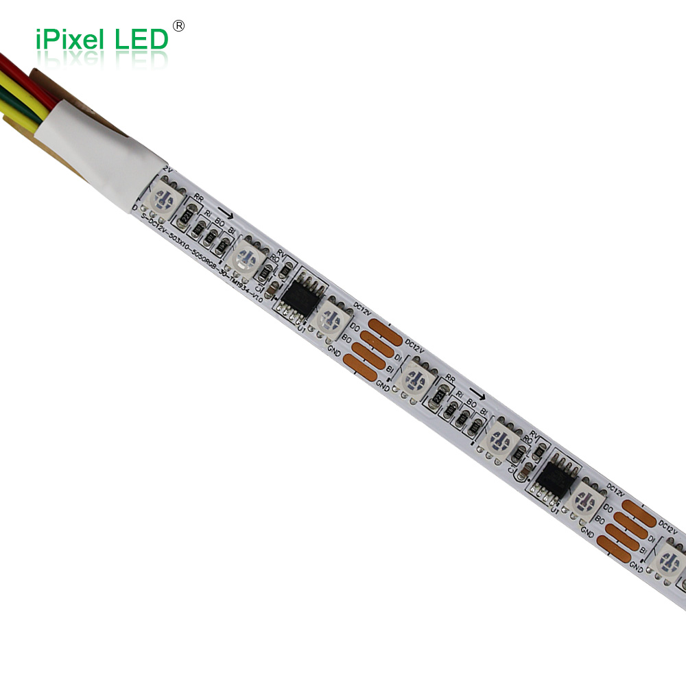 Dual signal TM1934 5050 RGB LED strip 60LEDs/m DC12V/24V