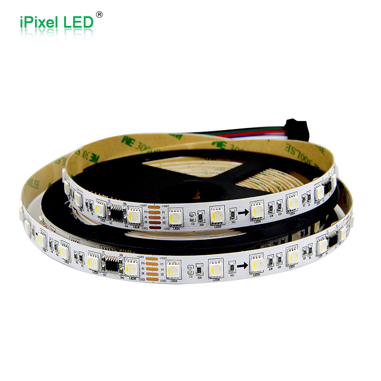 DMX512 5050 RGBW pixel LED Strip 60LEDs/m DC24V