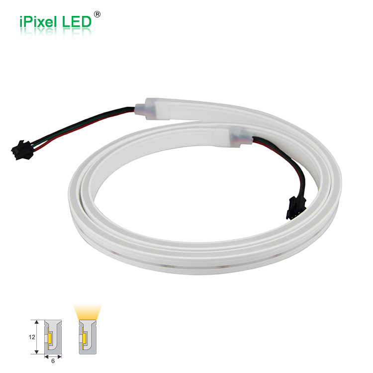 6x12mm Addressable RGB Side View LED Neon strip DC5V