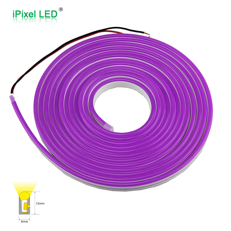 6x12mm Mini static color Side View LED Neon flex DC12V/DC24V