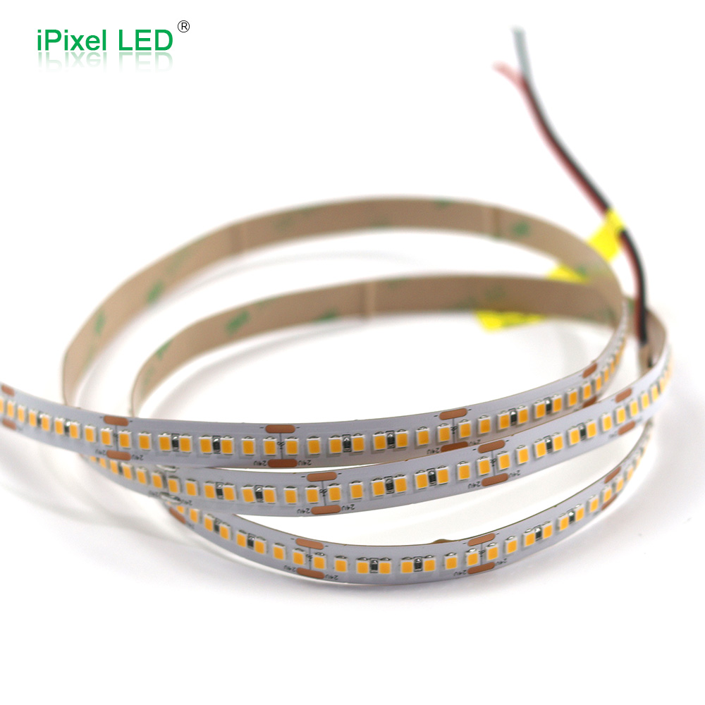 SMD2835 10mm single color LED strip 240 LEDs/M DC12V/DC24V