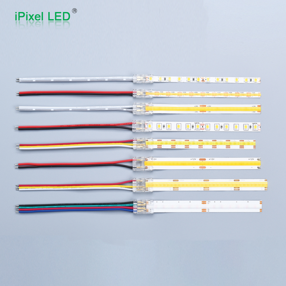 SMD/COB mini crystal single-headwire connector series