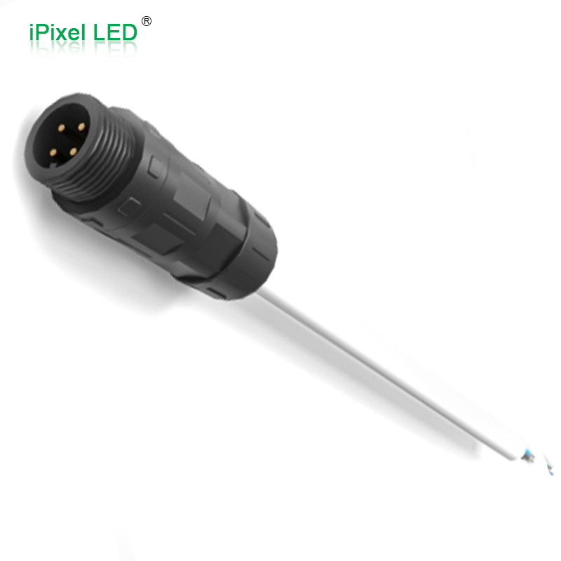 4pin M12-IP68 pigtail cable