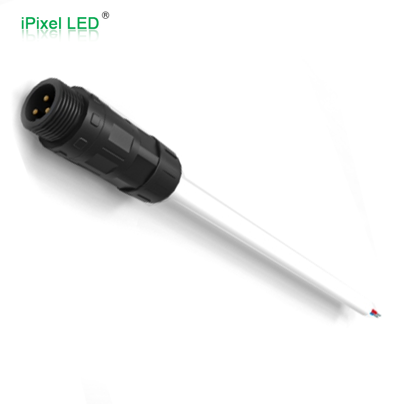 3pin M12-IP68 pigtail cable